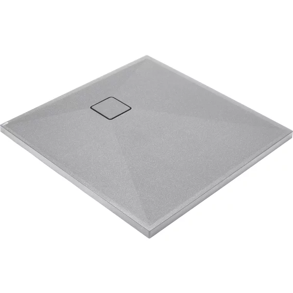 Cadita de dus patrata Deante Correo din granit gri 80x80 cm [1]