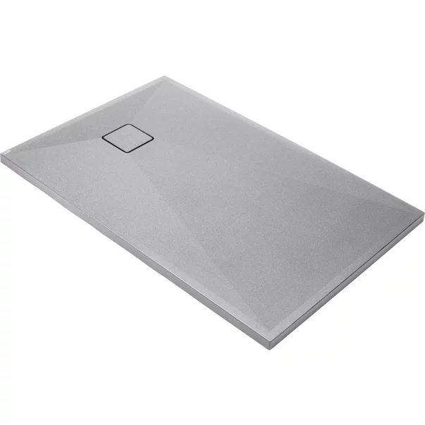 Cadita de dus dreptunghiulara Deante Correo din granit gri 120x70 cm [1]