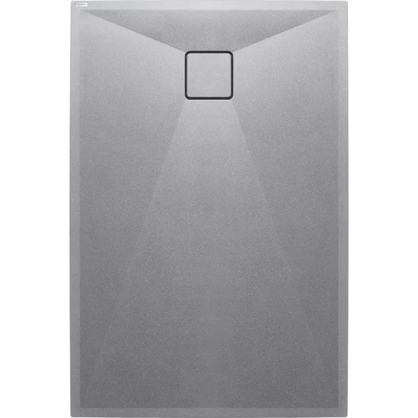 Cadita de dus dreptunghiulara Deante Correo din granit gri 120x70 cm [2]