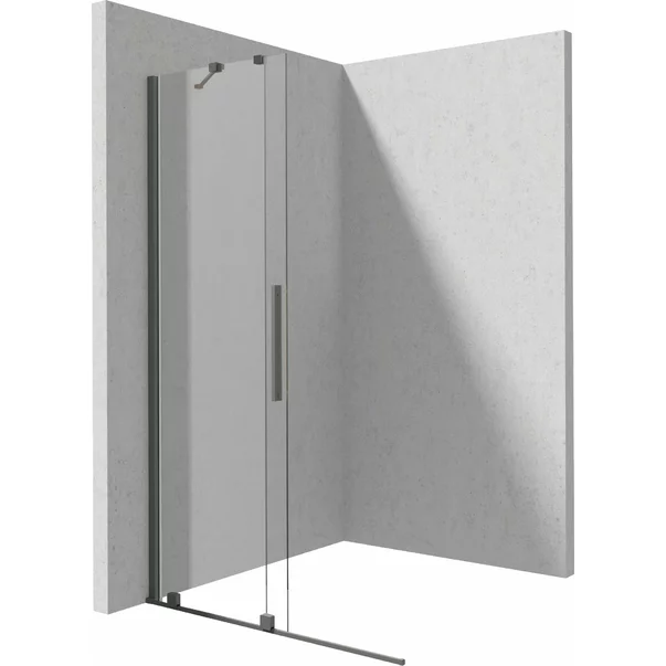Paravan de dus Walk-in Deante Prizma titan 120x195 cm [2]