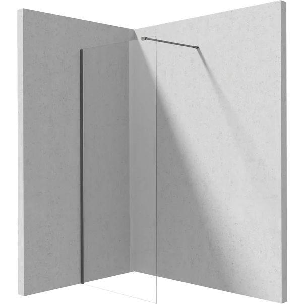 Paravan de dus Walk-in Deante Prizma titan 90x195 cm [1]