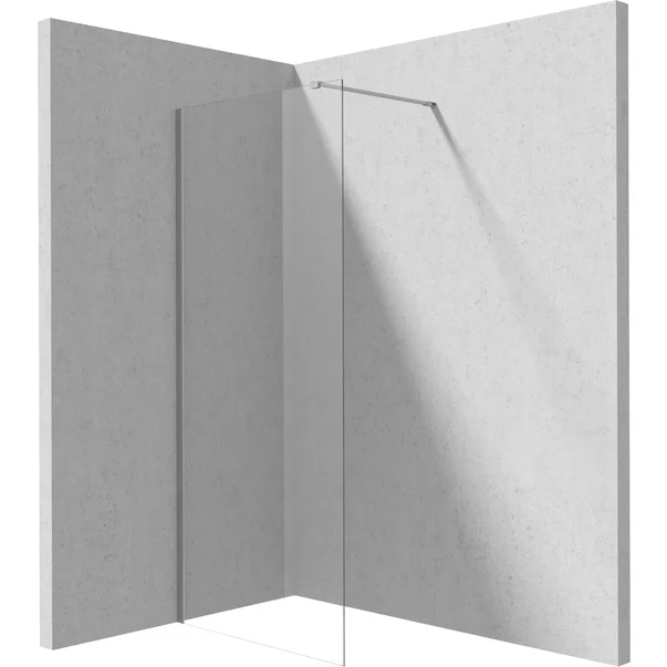 Paravan de dus Walk-in Deante Prizma crom periat 80x195 cm [1]