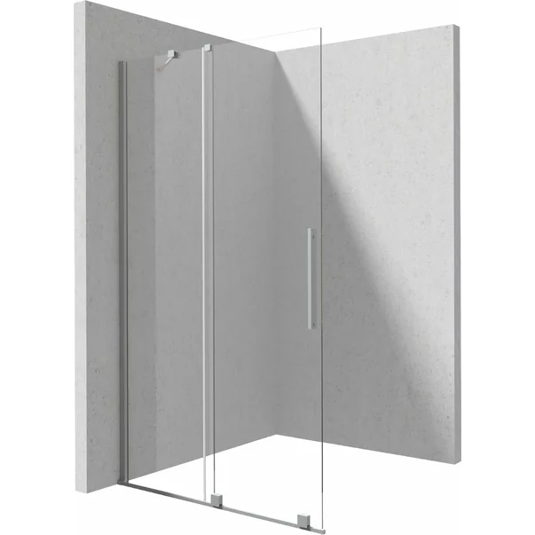 Paravan de dus Walk-in Deante Prizma crom periat 90x195 cm [1]