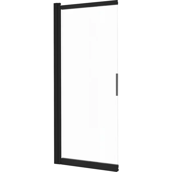 Paravan de cada Deante Prizma negru 100x140 cm [2]