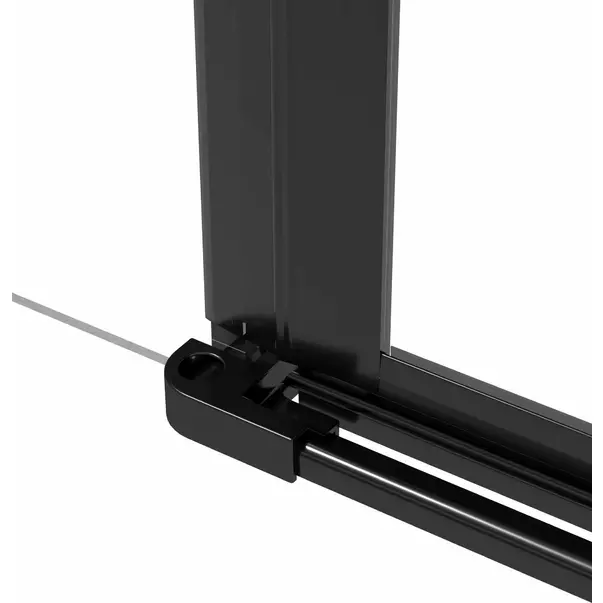 Componenta pentru imbinarea usilor de dus Kerria Plus negru [1]
