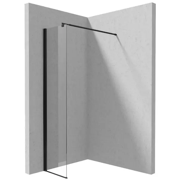 Paravan de dus Deante Kerria Plus negru 30x200 cm [1]