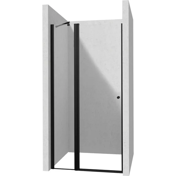 Usa de dus pivotanta Deante Kerria Plus negru 120 cm [1]