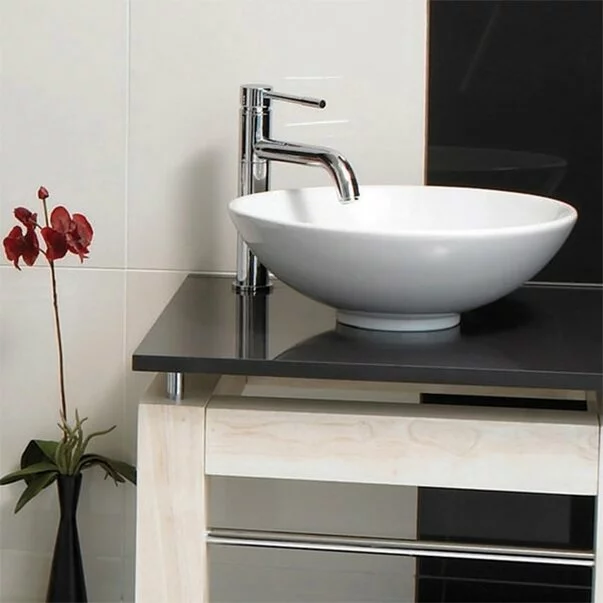 Lavoar pe blat Rak Ceramics Diana rotund 45.5 cm [1]