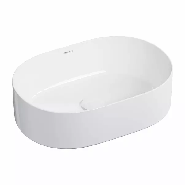 Lavoar pe blat Omnires Mesa alb 46 x 31.5 cm [1]