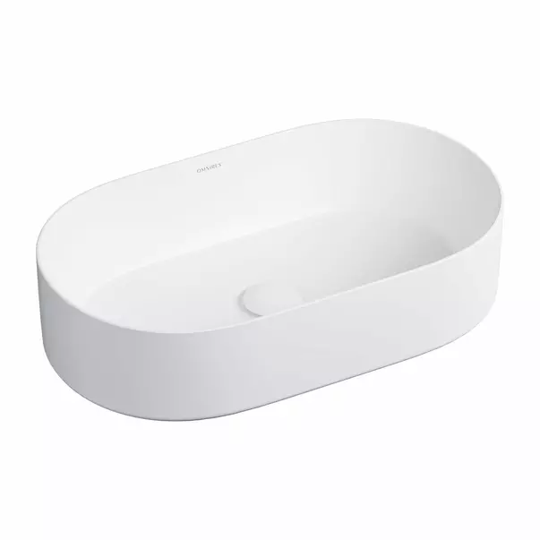 Lavoar pe blat Omnires Mesa alb mat 53.5 x 31.5 cm [1]