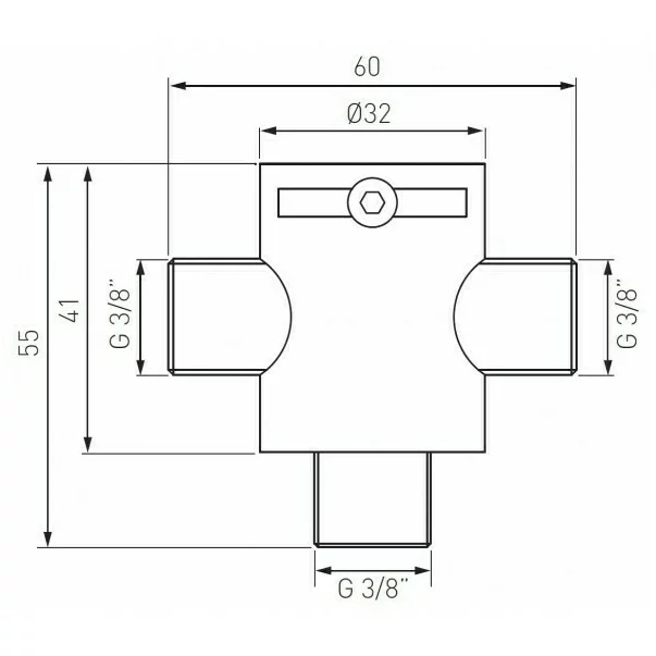 Mixer mecanic Ferro 3/8 pentru baterii cu senzor [2]