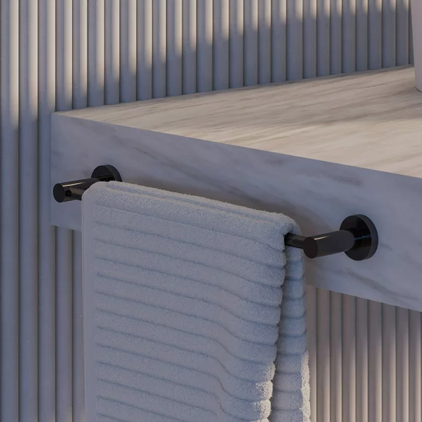 Accesorii baie - Suport prosop Omnires Modern Project antracit