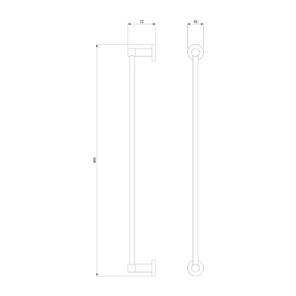Bara portprosop Omnires Modern Project  60 cm [2]