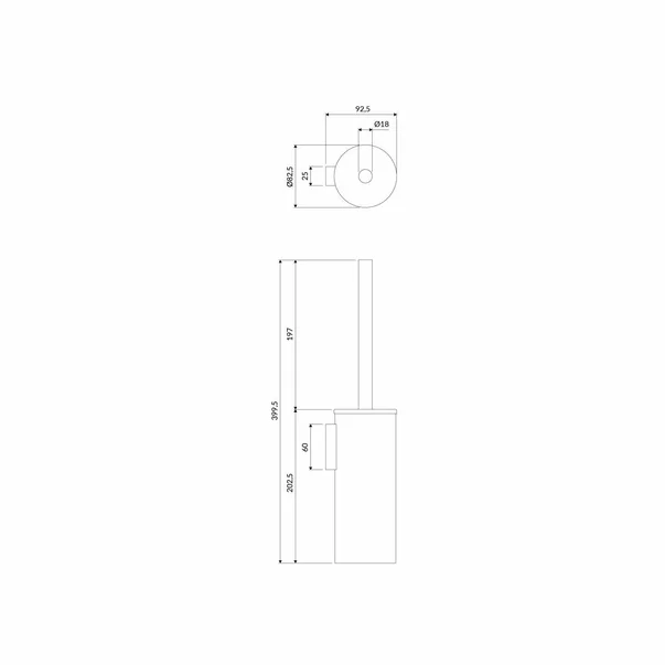 Perie wc alama Omnires Modern Project [2]