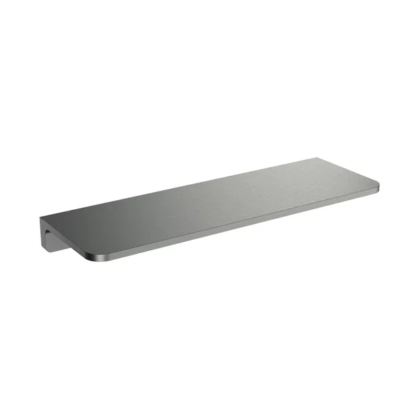 Accesorii baie - Etajera alama Omnires Modern Project grafit periat 30x10 cm