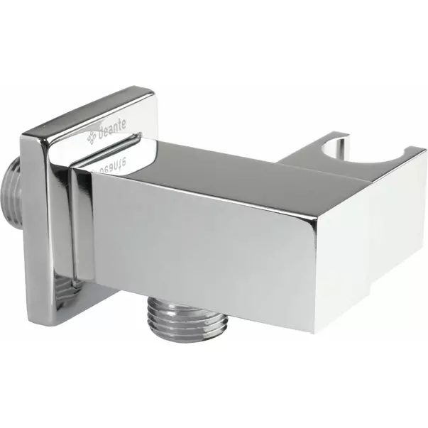 Conector furtun Deante Cascada crom cu suport dus [1]