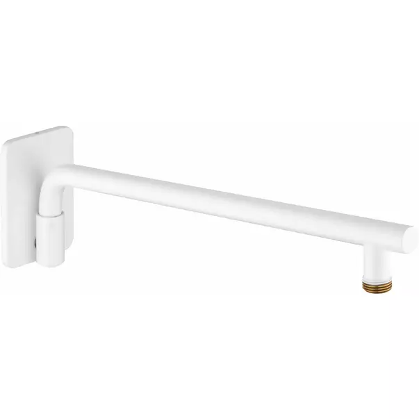 Brat de dus pentru palarie de dus Deante Cascada alb 40 cm [1]