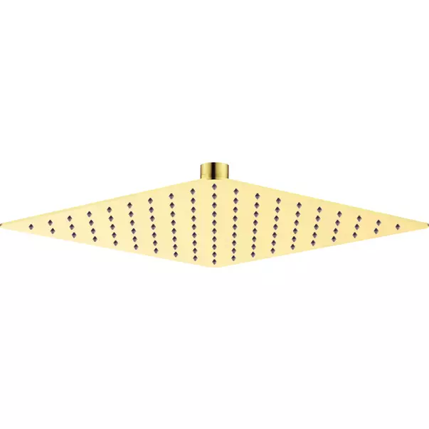 Palarie de dus Deante Cascada 25x25 cm auriu [1]