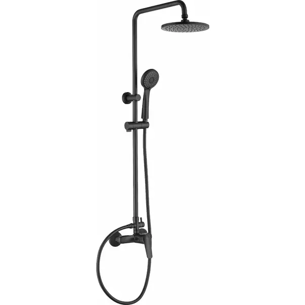 Coloana de dus cu baterie monocomanda negru Deante Boro [1]