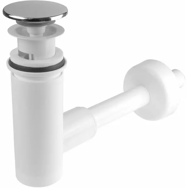 Accesorii baie - Sifon de baie Deante Easy-Clean crom/alb pentru chiuveta