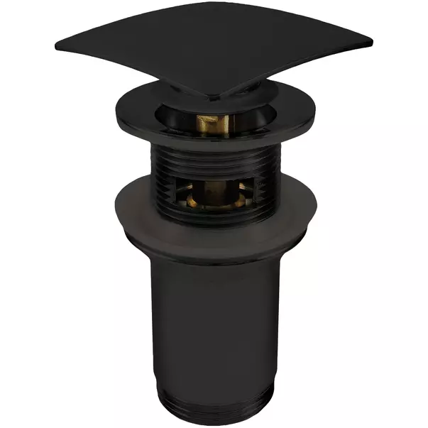 Dop pentru chiuveta sau bideu Deante Click Clack negru mat [1]