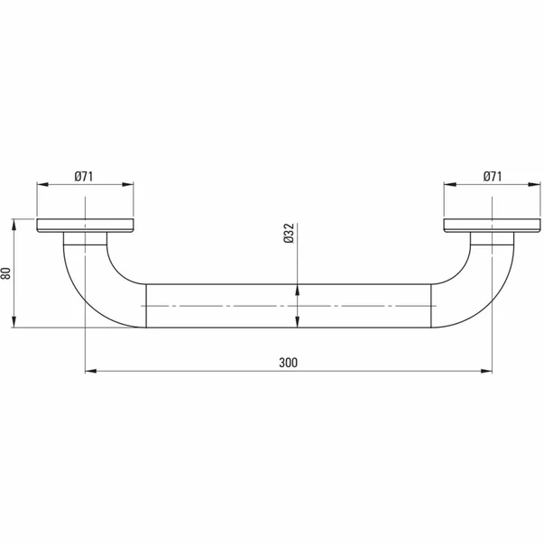 Maner de sustinere Deante Lehnen Concept Pro 30 cm [2]