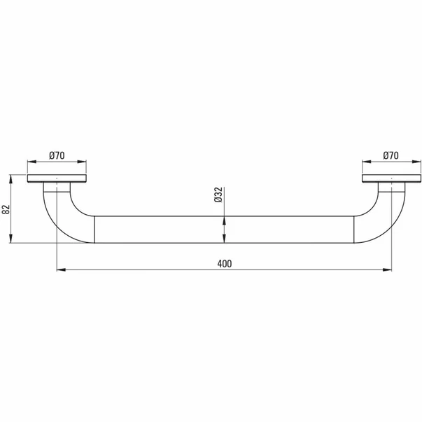 Maner de sustinere Deante Lehnen Funktion 45 cm [2]