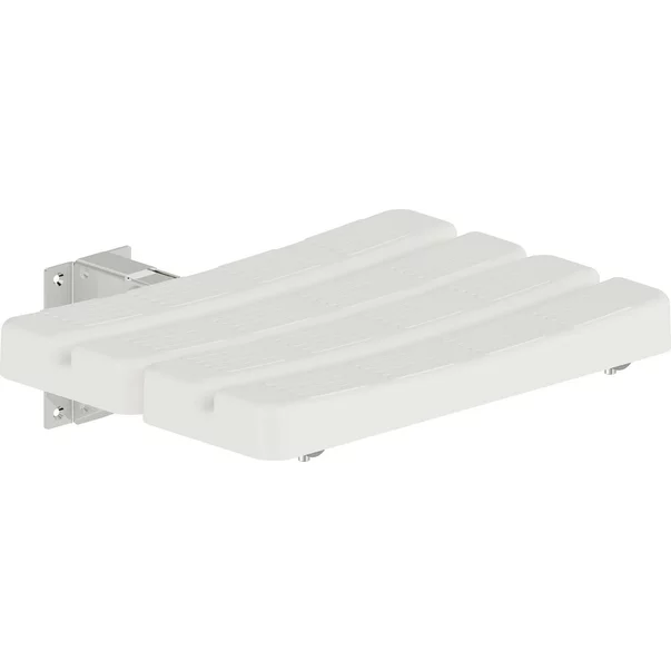 Scaun pentru dus rabatabil alb Deante Lehnen Funktion [1]