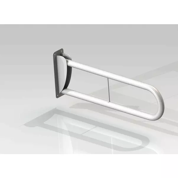 Maner de sustinere dublu rabatabil Deante Vital alb 76cm [3]