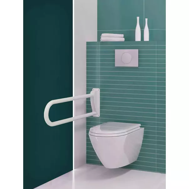 Maner de sustinere dublu rabatabil Deante Vital alb 76cm [5]