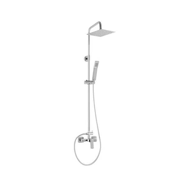 Baterii baie - Baterie dus Ferro Vitto VerdeLine cu set de dus crom