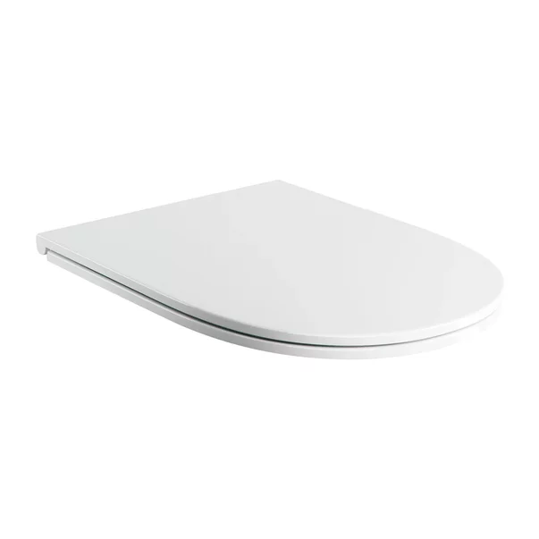 Capace wc - Capac WC softclose Omnires Ottawa Comfort slim finisaj alb lucios
