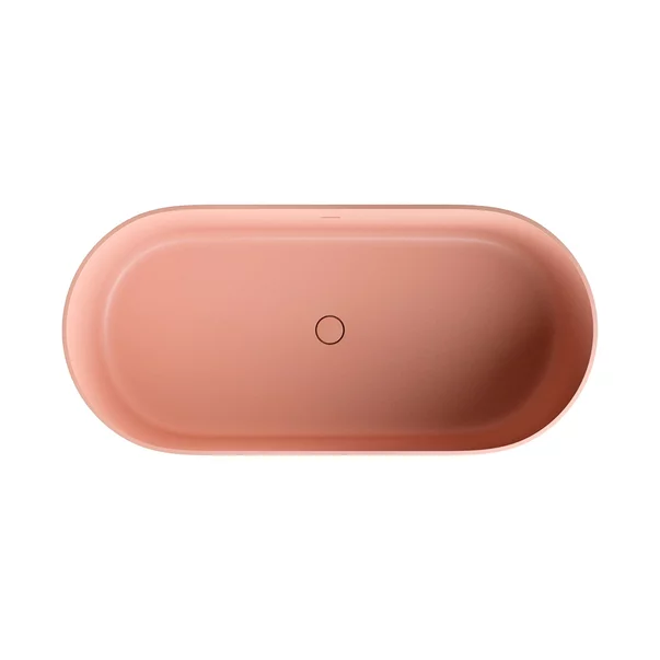 Cada freestanding Omnires Ovo M+ compozit coral mat 160x75 cm [1]