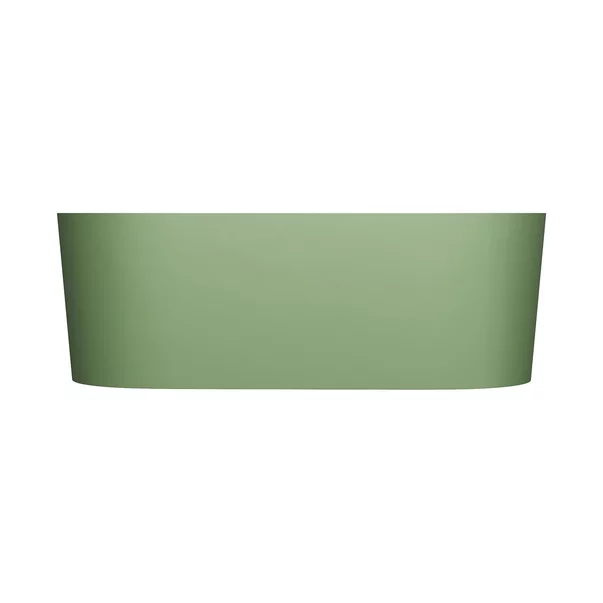 Cada freestanding Omnires Ovo M+ compozit verde olive mat 160x75 cm [2]