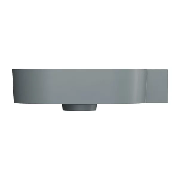 Lavoar suspendat Omnires Ovo M+ finisaj gri cenusa mat 55.5 cm dreapta [2]