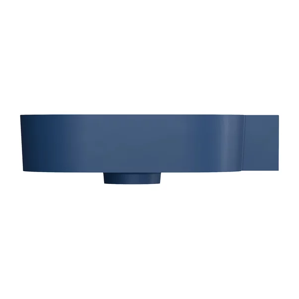 Lavoar suspendat Omnires Ovo M+ finisaj albastru inchis mat 55.5 cm dreapta [4]