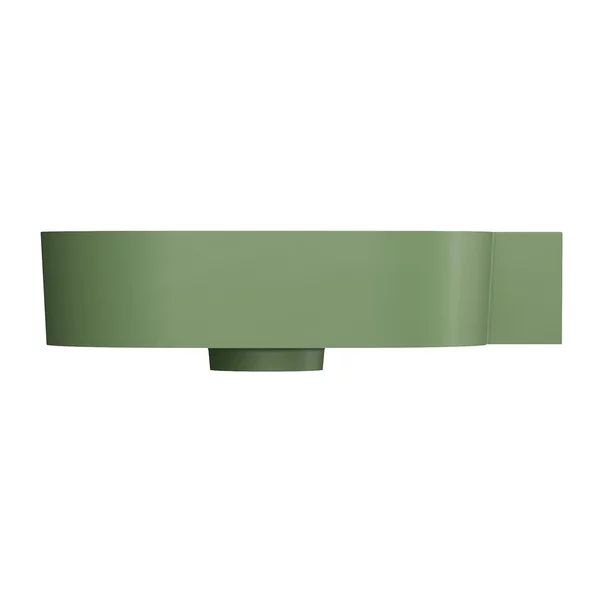 Lavoar suspendat Omnires Ovo M+ finisaj verde mat 55.5 cm dreapta [3]