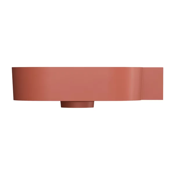 Lavoar suspendat Omnires Ovo M+ finisaj portocaliu mat 55.5 cm dreapta [4]