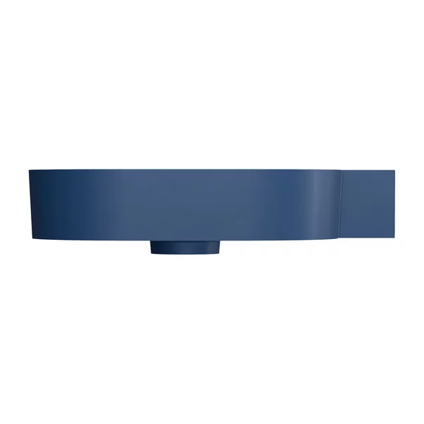 Lavoar suspendat Omnires Ovo M+ finisaj albastru inchis mat 64.5 cm dreapta [4]
