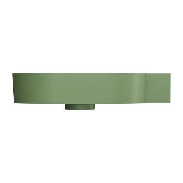 Lavoar suspendat Omnires Ovo M+ finisaj verde mat 64.5 cm dreapta [4]