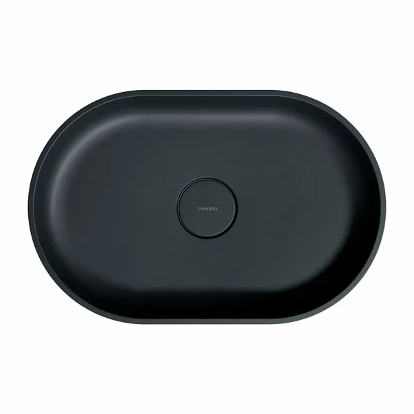 Lavoar pe blat Omnires Ovo M+ negru/lava [2]