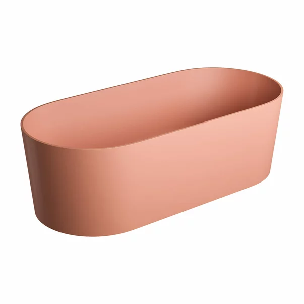 Cada freestanding Omnires Ovo M+ coral 160x75 cm [1]