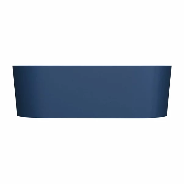 Cada freestanding Omnires Ovo M+ albastru inchis 160x75 cm [3]