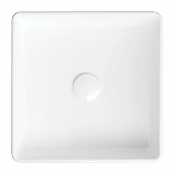 Lavoar pe blat Omnires Pasadena alb 36 cm [2]