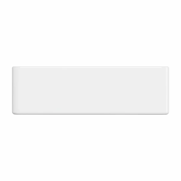 Lavoar pe blat Omnires Pasadena alb 36 cm [3]