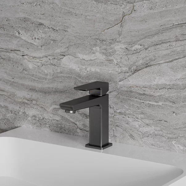 Baterii baie - Baterie lavoar Omnires Parma grafit