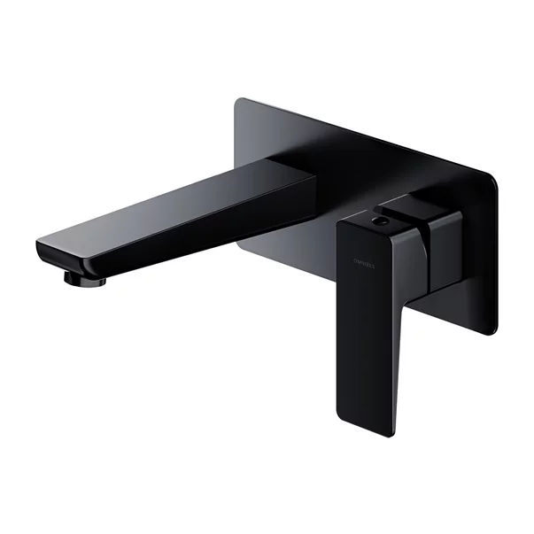 Baterie lavoar incastrata Omnires Parma negru mat [1]