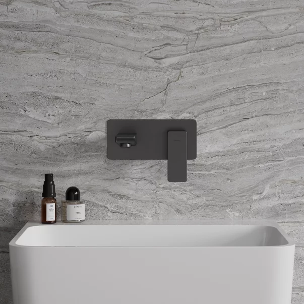 Baterie lavoar incastrata Omnires Parma grafit [2]