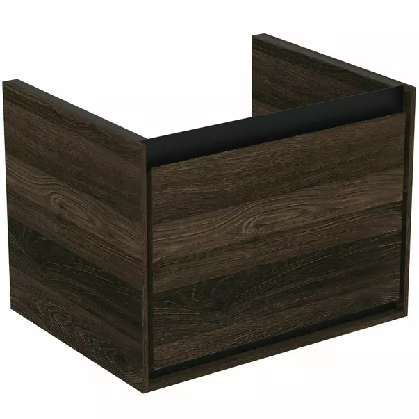 Dulapuri baie - Dulap suspendat pentru lavoar lemn inchis Ideal Standard Connect Air Cube 53.5 cm