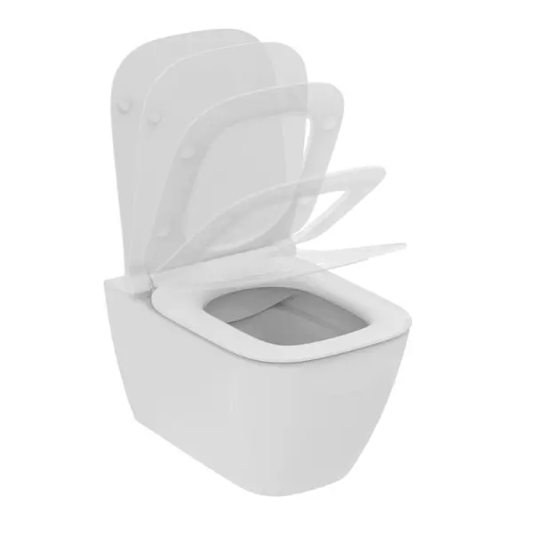 Set rezervor WC cu cadru Ideal Standard ProSys si vas WC I.Life B cu capac softclose alb [2]
